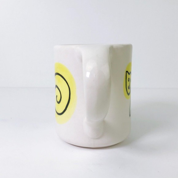 Evandale CAT Diner Mug RARE Collectible 1980s large handle - Picture 3 of 7